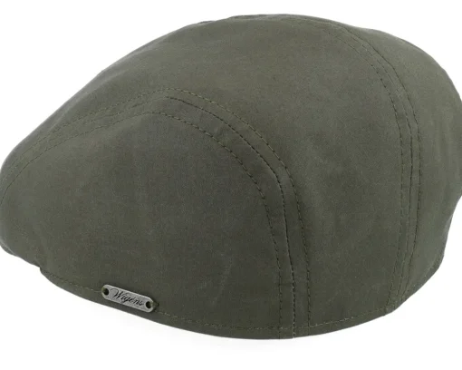 Flat Caps-Wigéns Ivy Modern Cap Olive Flat Cap -