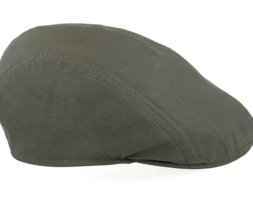 Flat Caps-Wigéns Ivy Modern Cap Olive Flat Cap -