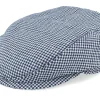 Flat Caps-Wigéns Ivy Slim Cap 409 Navy Flat Cap -