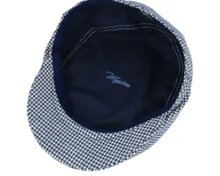 Flat Caps-Wigéns Ivy Slim Cap 409 Navy Flat Cap -