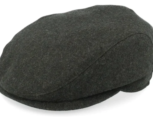 Best Wigéns Ivy Slim Cap Ear Flap Olive Melange Flat Cap -