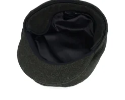 Best Wigéns Ivy Slim Cap Ear Flap Olive Melange Flat Cap -
