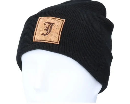 Outlet Iconic J Letter Patch Black Cuff -