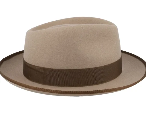 Fashion Mayser Jannes Wool Step/Brown Fedora -
