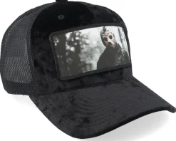 Velvet Caps-Scenes Jayson Killer Velvet Black/Black A-frame Trucker -