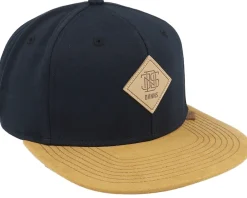 Snapback-Djinns Jersey Patch Black Snapback -