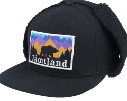 Fashion Wild Spirit Jämtland Canvas Flatbrim Black Earflap -