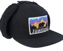 Fashion Wild Spirit Jämtland Canvas Flatbrim Black Earflap -