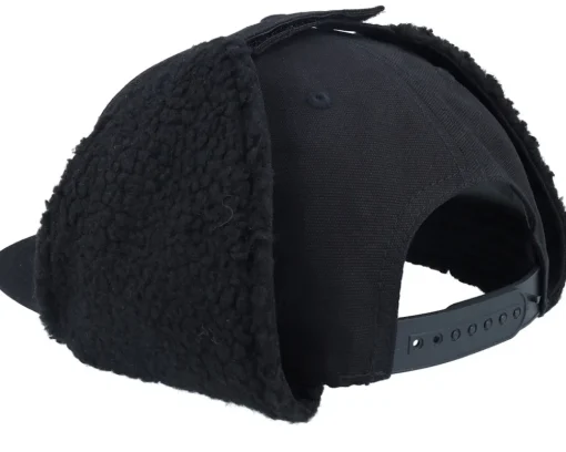 Fashion Wild Spirit Jämtland Canvas Flatbrim Black Earflap -
