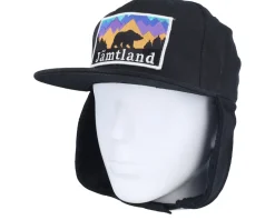 Fashion Wild Spirit Jämtland Canvas Flatbrim Black Earflap -