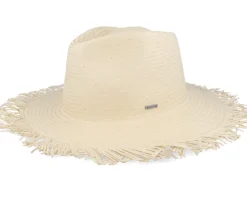 Outlet Brixton Jo Frayed Honey Fedora Straw Hat -