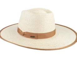 Fashion Brixton Jo Rancher Natural/Tan Straw Hat -