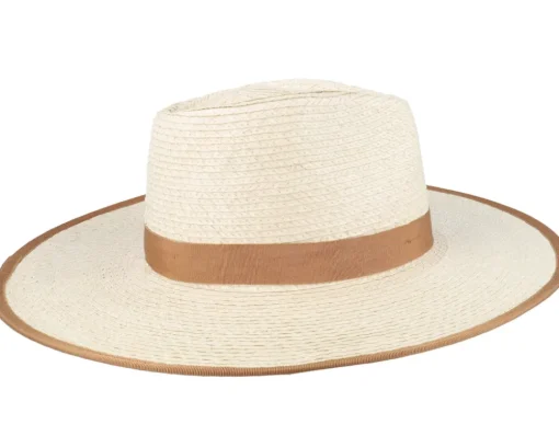 Fashion Brixton Jo Rancher Natural/Tan Straw Hat -