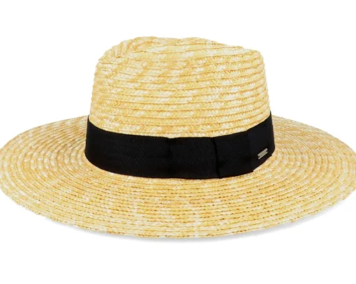 Straw Hat-Brixton Joanna Hat Honey Straw Hat -