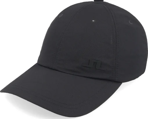 Dad Cap-J.Lindeberg Joar Cap Black Dad Cap -