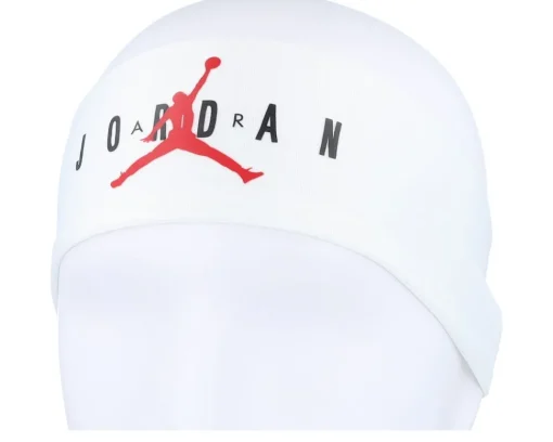 Headband-Jordan Fury Graphic Headband - White