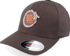 Best Vikings Jormundgand Sleipner Patch Brown Flexfit -