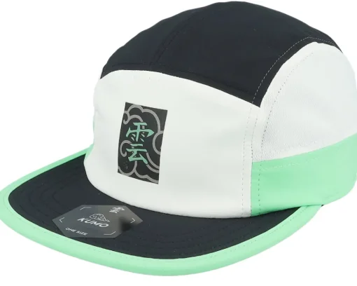 New Kumo Kanji Box Cloud Cloudfit White/Black/Teal 5-panel -