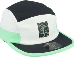 New Kumo Kanji Box Cloud Cloudfit White/Black/Teal 5-panel -