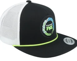 Snapback-Fox Kawasaki Black/White Rope Snapback Trucker -