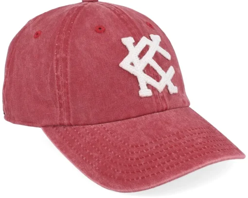 Dad Cap-American Needle KC All Nations Archive Nl Dark Red Dad Cap -