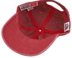 Dad Cap-American Needle KC All Nations Archive Nl Dark Red Dad Cap -