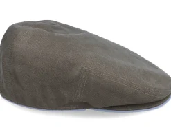 Flat Caps-Stetson Kent Ef Outdoor Olive Earflap Flat Cap -