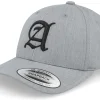 Adjustable-Kiddo Cap Kids A Letter 3d Heather Adjustable - Grey