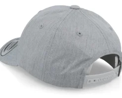 Adjustable-Kiddo Cap Kids A Letter 3d Heather Adjustable - Grey