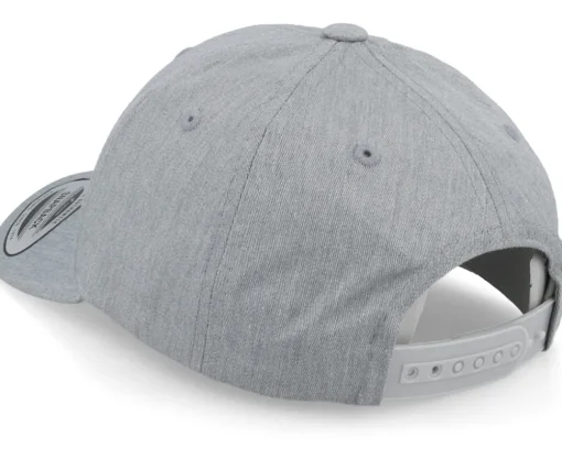Adjustable-Kiddo Cap Kids A Letter 3d Heather Adjustable - Grey