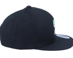 Best Kiddo Cap Kids Angry Dinosaur T-Rex Black Snapback -