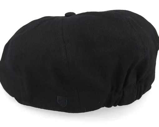Fashion Brixton Kids Baby Brood Black Snap Cap -