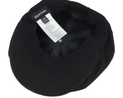 Fashion Brixton Kids Baby Brood Black Snap Cap -