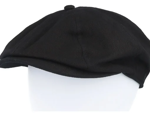 Fashion Brixton Kids Baby Brood Black Snap Cap -