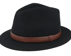 Discount Brixton Kids Baby Messer Black Fedora -