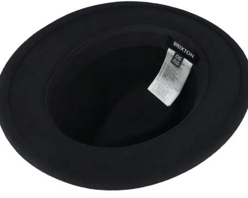 Discount Brixton Kids Baby Messer Black Fedora -