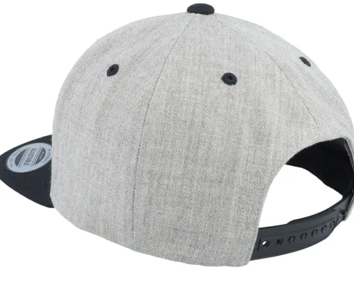 Snapback | Kids-Kiddo Cap Kids Baby Zembra Grey/Black Snapback -