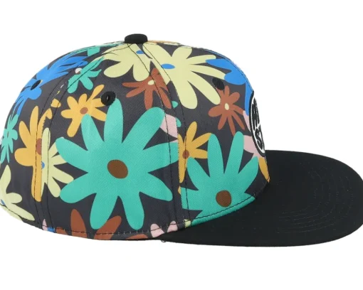 Kids-Headster Kids Backyard Meadow Black Snapback -