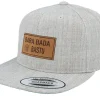 Snapback-Kiddo Cap Kids Bara Bada Bastu Engraved Heather Grey Snapback -