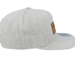 Snapback-Kiddo Cap Kids Bara Bada Bastu Engraved Heather Grey Snapback -