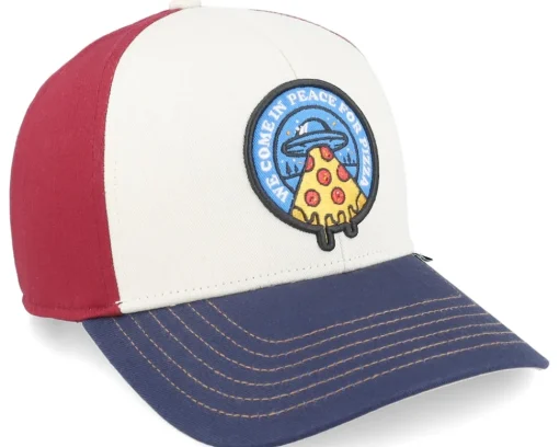 Kids-Djinns Kids Basic Cap Food Peace Pizza Fossil A-Frame Trucker -