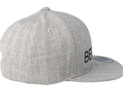 Kids-Kiddo Cap Kids Bee Nice Heather Grey Snapback -