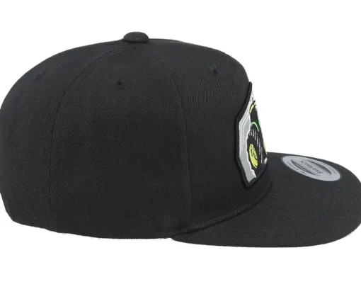 Snapback-Kiddo Cap Kids Big Tractor Grey Patch Black Snapback -