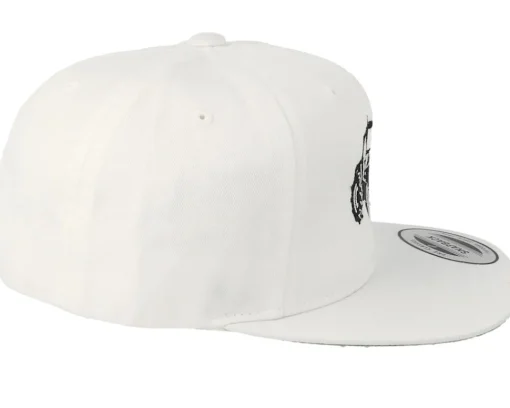 Kids-Kiddo Cap Kids Big Tractor White Snapback -
