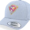 Adjustable | Kids-Kiddo Cap Kids Biker Logo Grey Adjustable -