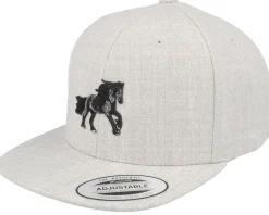 Snapback-Kiddo Cap Kids Horse Snapback - Black