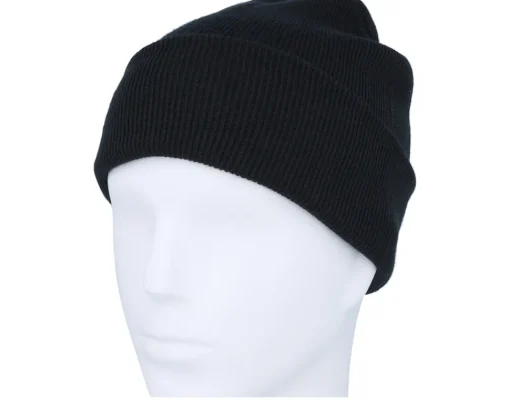Cuff Beanies-Beechfield Kids Junior Cuff - Black