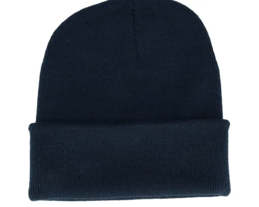 Cuff Beanies-Beechfield Kids Junior Cuff - Black