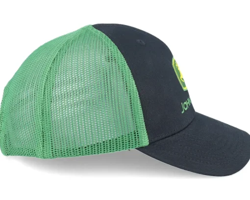 Trucker | Kids-John Deere Kids Black/Green Trucker -