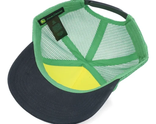 Trucker | Kids-John Deere Kids Black/Green Trucker -